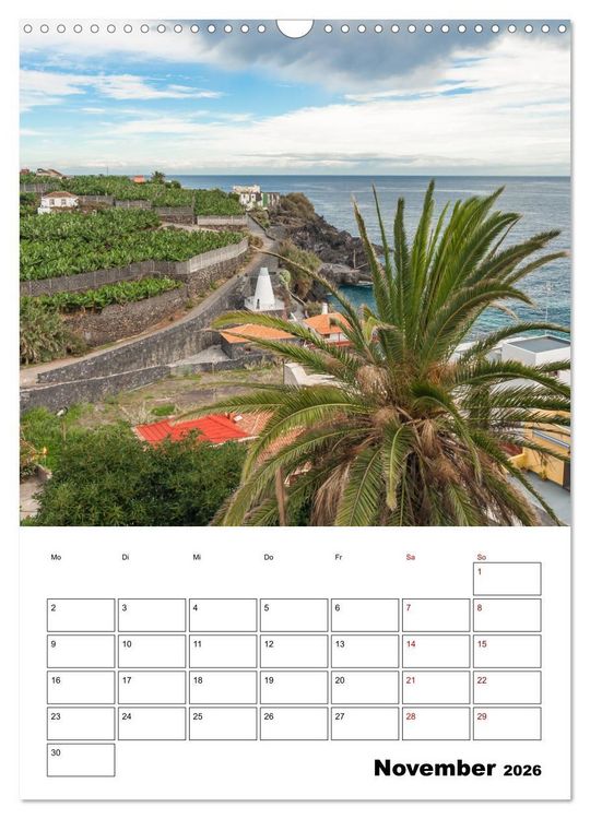 Produktbild: Wanderparadies La Palma (Wandkalender 2026 DIN A3 hoch), CALVENDO Monatskalender