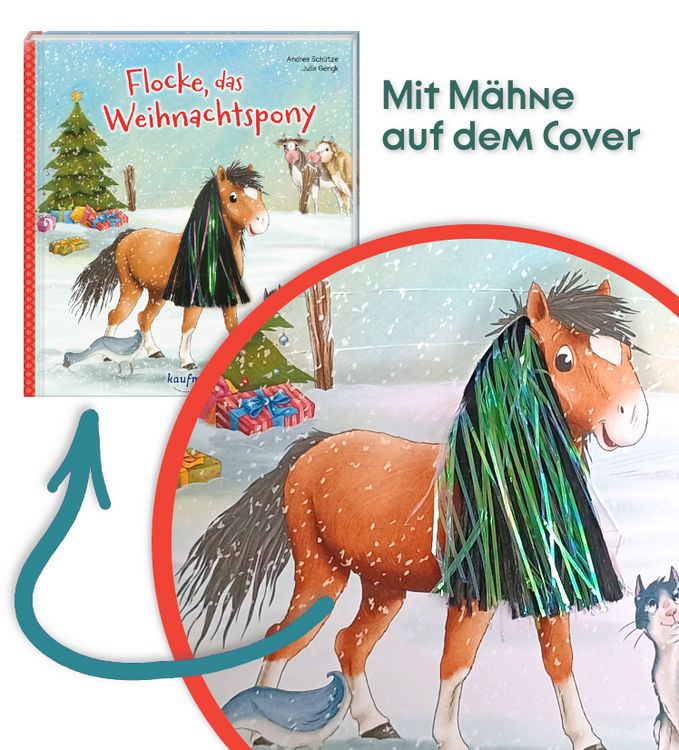 Produktbild: Flocke, das Weihnachtspony