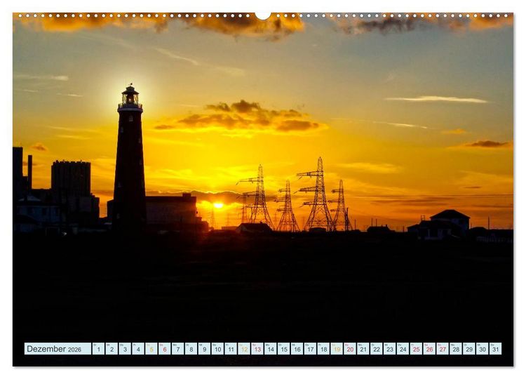 Produktbild: Leuchtt&uuml;rme - maritime Wegweiser (hochwertiger Premium Wandkalender 2026 DIN A2 quer), Kunstdruck in Hochglanz