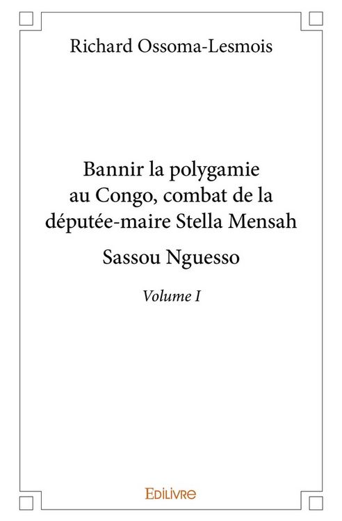 Produktbild: Bannir la polygamie au congo,