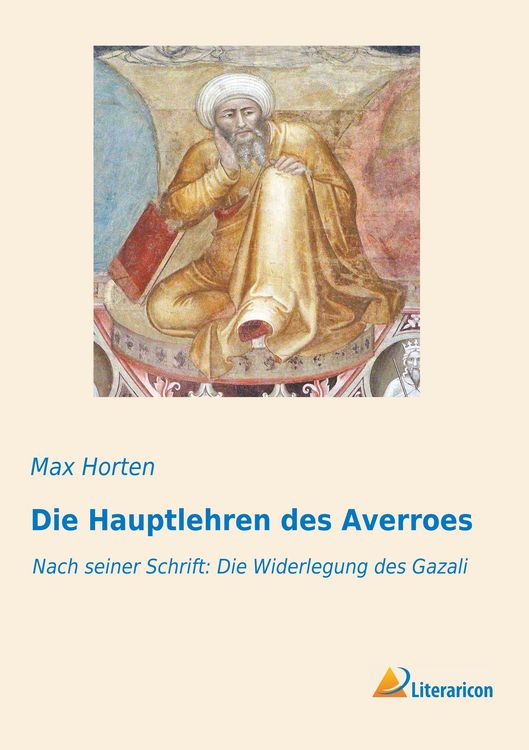 Produktbild: Die Hauptlehren des Averroes