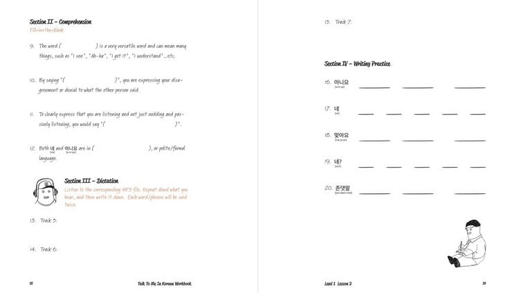 Produktbild: Talk To Me In Korean Workbook - Level 1
