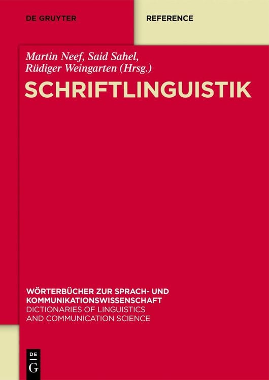 Produktbild: Schriftlinguistik