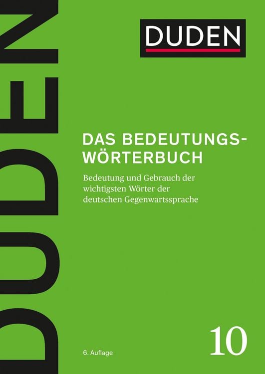 Produktbild: Das Bedeutungsw&ouml;rterbuch