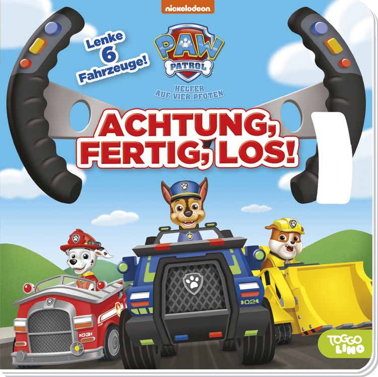 Produktbild: PAW Patrol: Achtung, fertig, los! Lenke 6 Fahrzeuge!