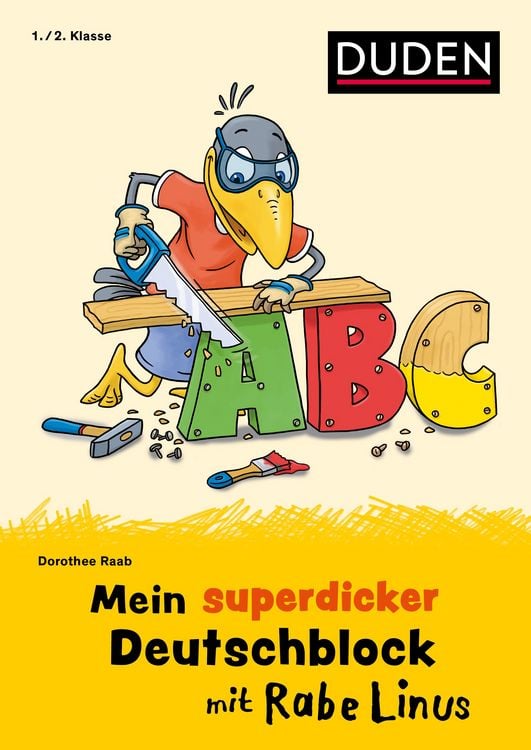 Produktbild: Mein superdicker Deutschblock mit Rabe Linus