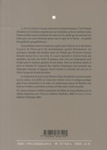 Produktbild: La mort de Danton: textes et sources