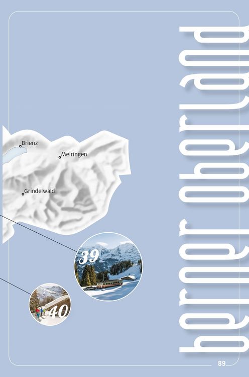 Produktbild: K&uuml;mmerly+Frey Erlebnis Schweiz Wandern im Winter - Wanderf&uuml;hrer
