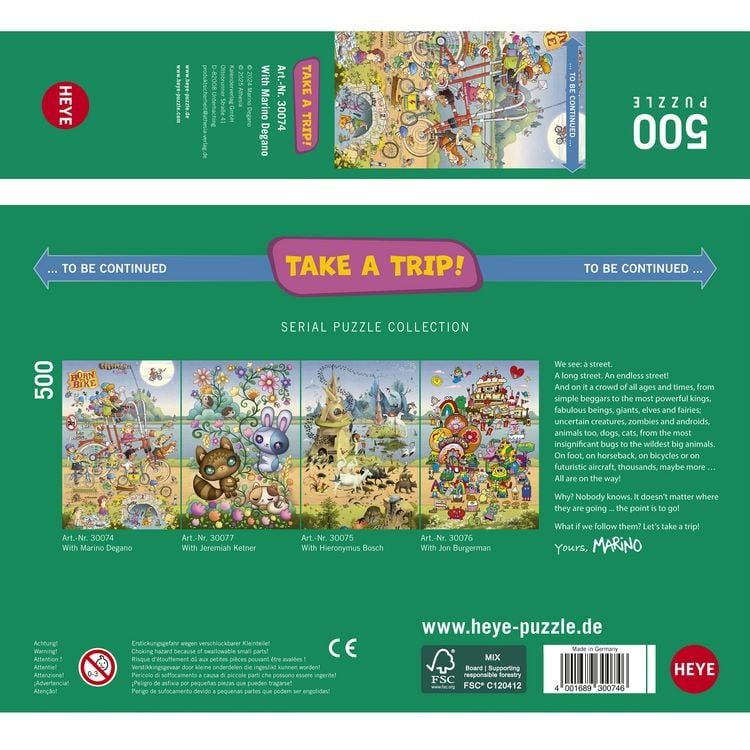 Produktbild: Take a Trip! With Marino Degano