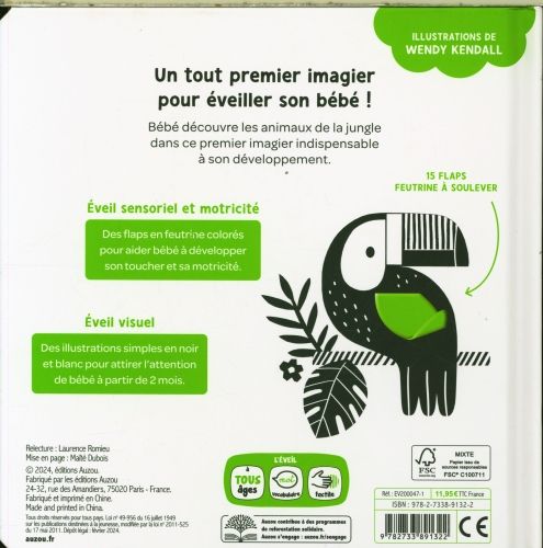 Produktbild: Les animaux de la jungle