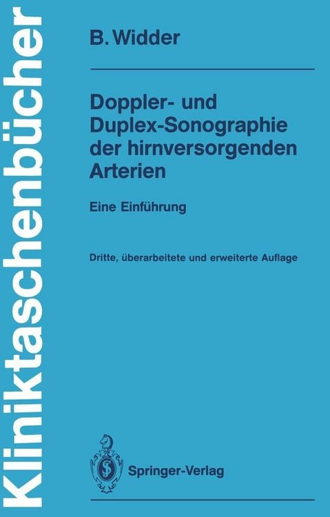 Produktbild: Doppler- und Duplex-Sonographie der hirnversorgenden Arterien