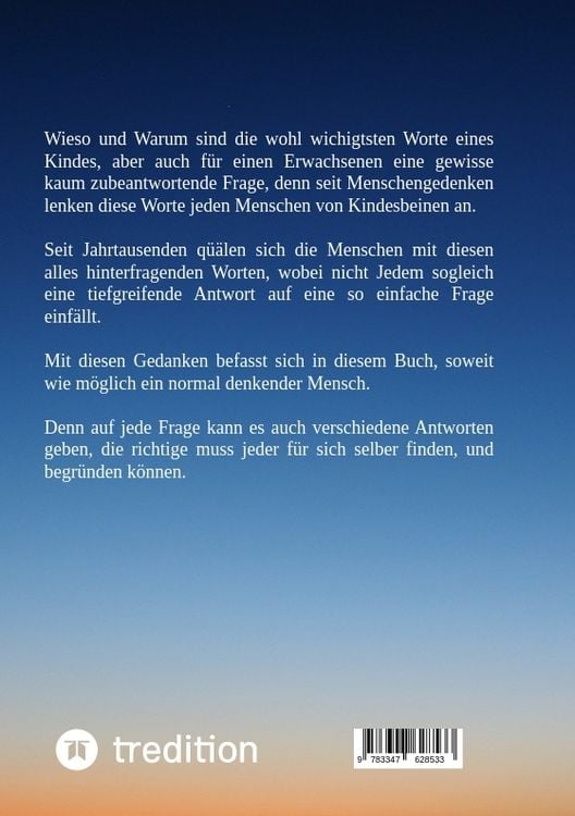 Produktbild: Warum, ist Altes immer wieder Neu!