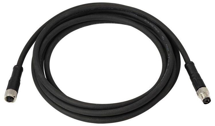 Produktbild: TRU COMPONENTS TC-13752004 Anschlussleitung M8 x 1 Stecker, gerade, Buchse, gerade 5 m Polzahl Sensoren: 4 1 St.