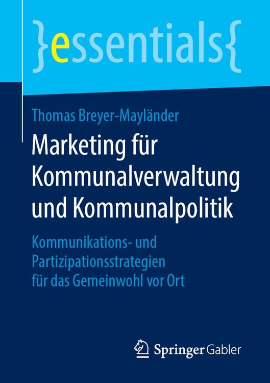 Produktbild: Marketing für Kommunalverwaltung und Kommunalpolitik