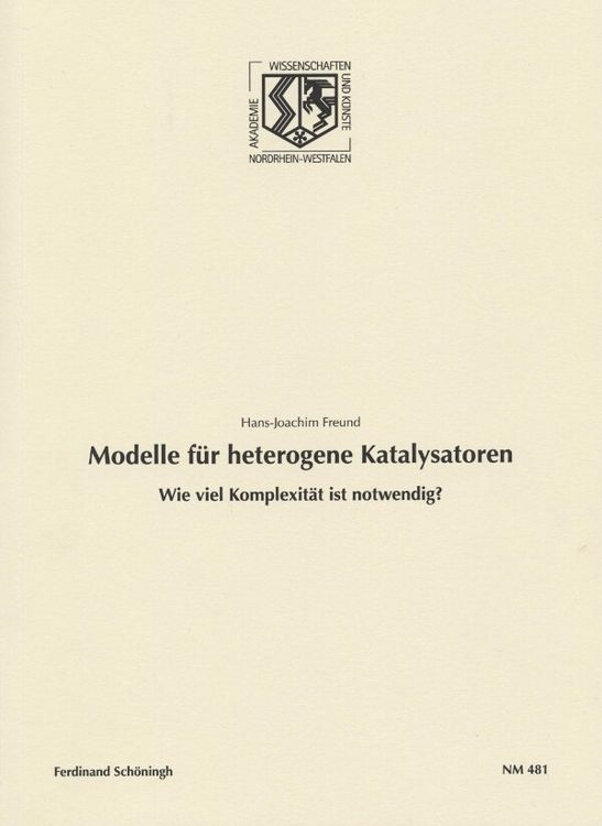 Produktbild: Modelle f&uuml;r heterogene Katalysatoren