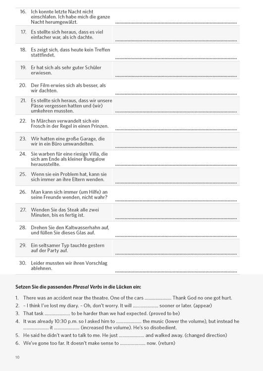 Produktbild: PONS Satz f&uuml;r Satz Phrasal Verbs Englisch