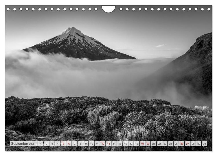 Produktbild: Monochrome Wonders (Wandkalender 2026 DIN A4 quer), CALVENDO Monatskalender