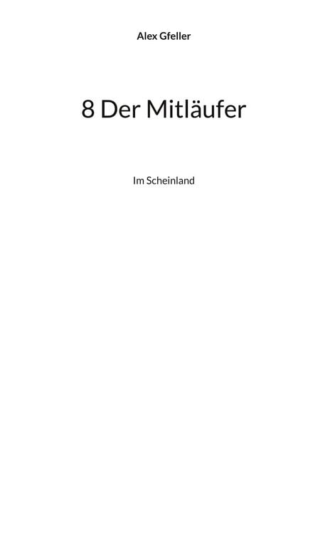 Produktbild: 8 Der Mitl&auml;ufer