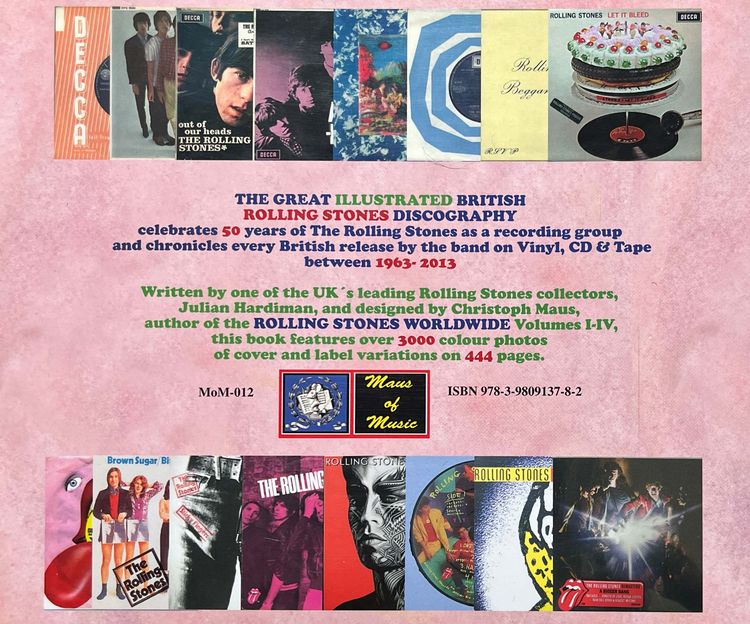 Produktbild: The Great Illustrated British Rolling Stones Discography 1963-2013