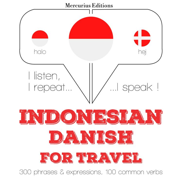 Produktbild: Travel words and phrases in Danish