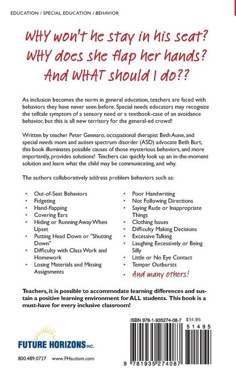 Produktbild: Behavior Solutions for the Inclusive Classroom
