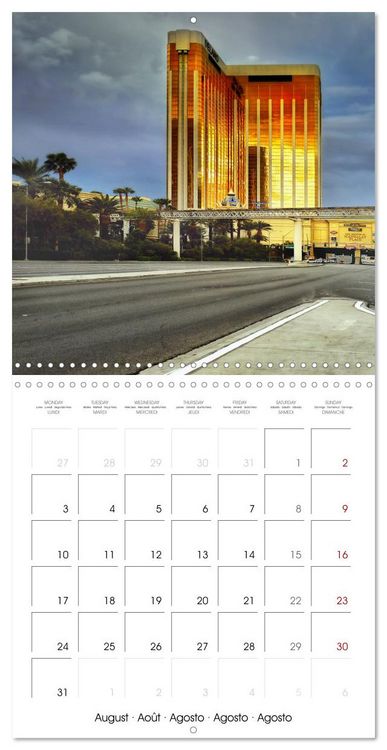 Produktbild: Las Vegas, Iconic City of Dreams (Wall Calendar 2026 12 &times; 12 Inch) CALVENDO 12 Month Wall Calendar