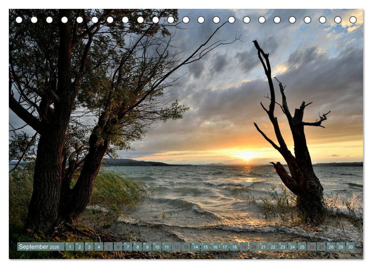 Produktbild: Zauberhafter Westlicher Bodensee (Tischkalender 2026 DIN A5 quer), CALVENDO Monatskalender