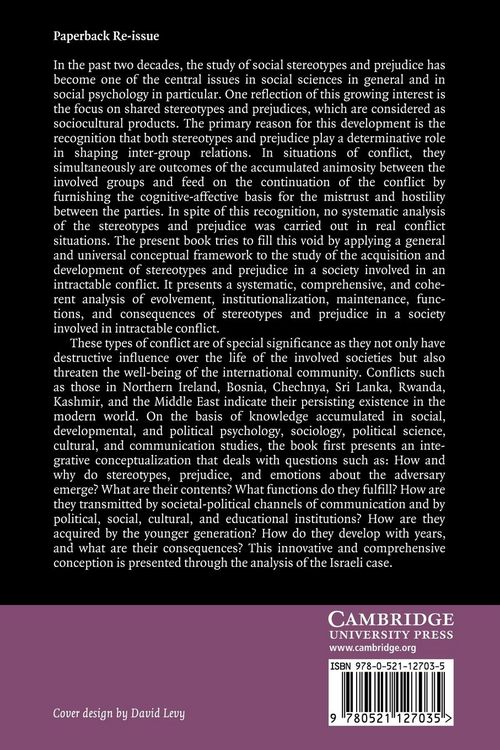 Produktbild: Stereotypes and Prejudice in Conflict