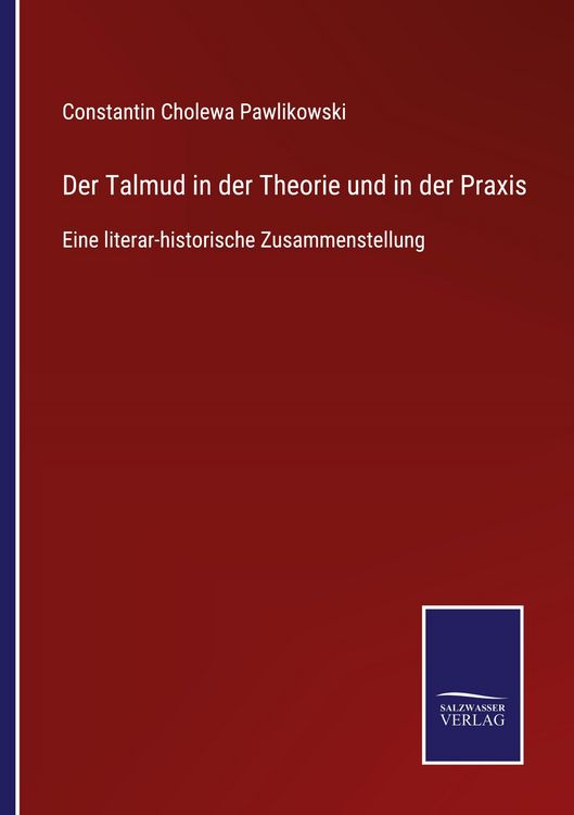 Produktbild: Der Talmud in der Theorie und in der Praxis