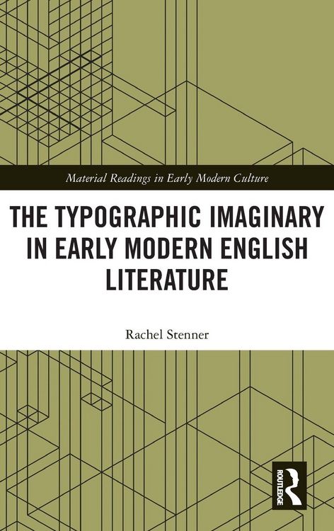 Produktbild: The Typographic Imaginary in Early Modern English Literature