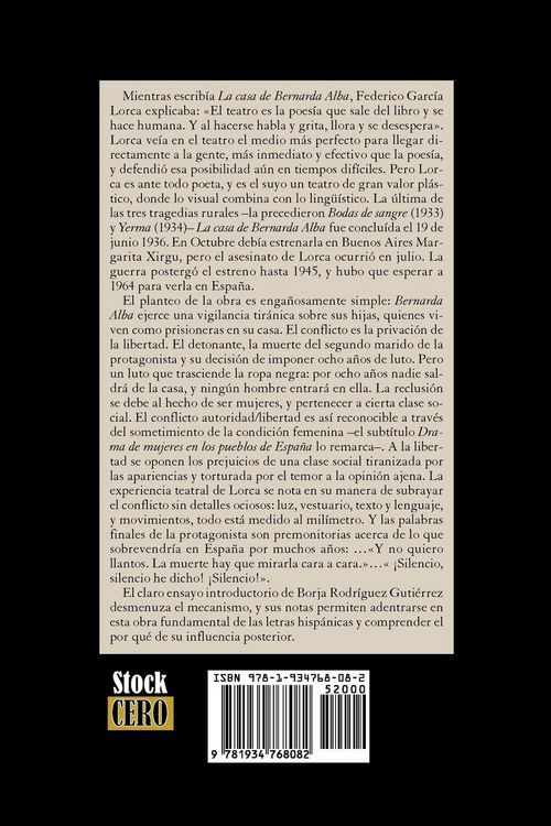 Produktbild: La Casa de Bernarda Alba