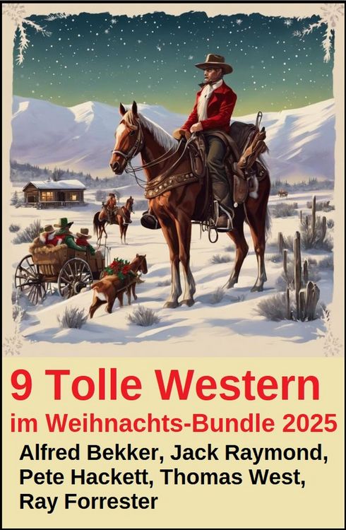 Produktbild: 9 Tolle Western im Weihnachts-Bundle 2025