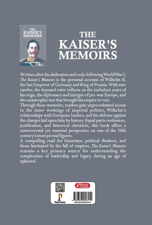 Produktbild: The Kaiser's Memoirs