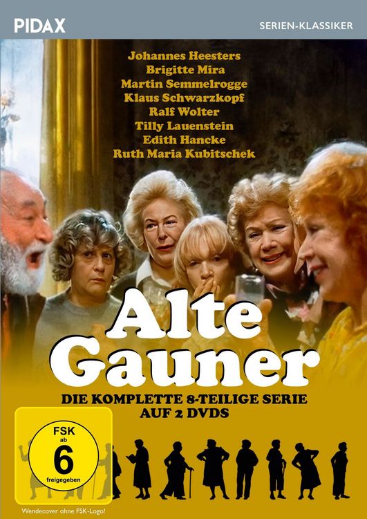 Produktbild: Alte Gauner / Die komplette 8-teilige Serie mit erstklassiger Besetzung (Pidax Serien-Klassiker) [2 DVDs]