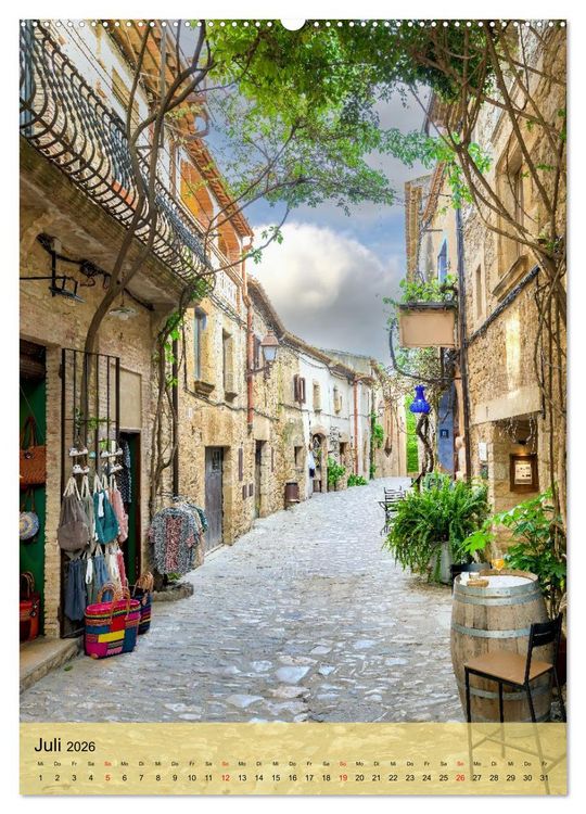 Produktbild: Catalunya, das besondere Spanien (Wandkalender 2026 DIN A2 hoch), CALVENDO Monatskalender