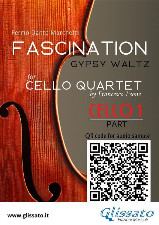 Produktbild: Cello 1 part of "Fascination" for Cello Quartet