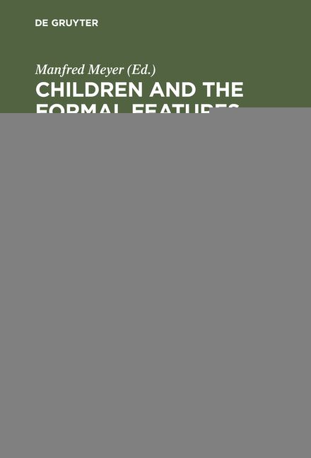 Produktbild: Children and the Formal Features of Television