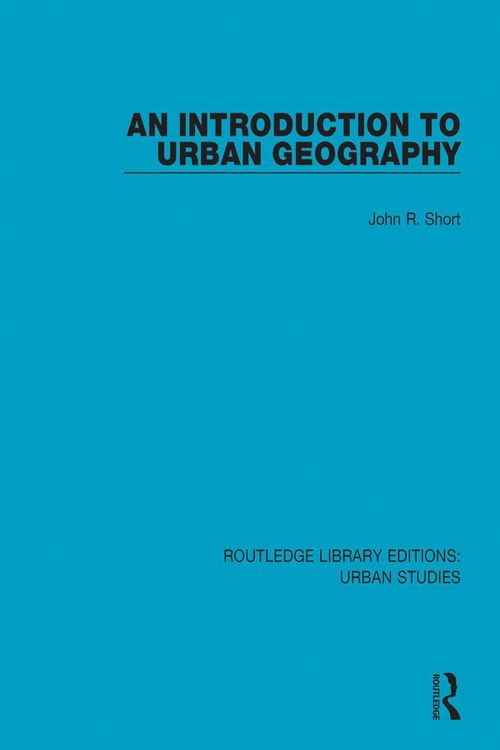 Produktbild: An Introduction to Urban Geography