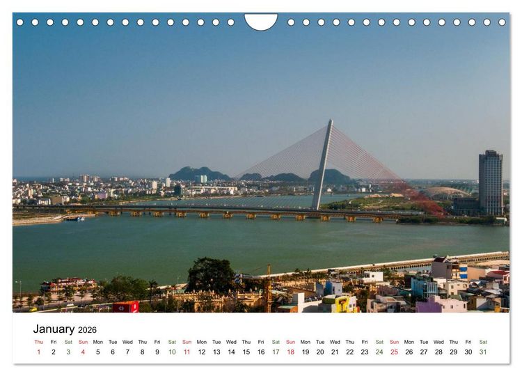 Produktbild: VIETNAM (Wall Calendar 2026 DIN A4 landscape), CALVENDO 12 Month Wall Calendar
