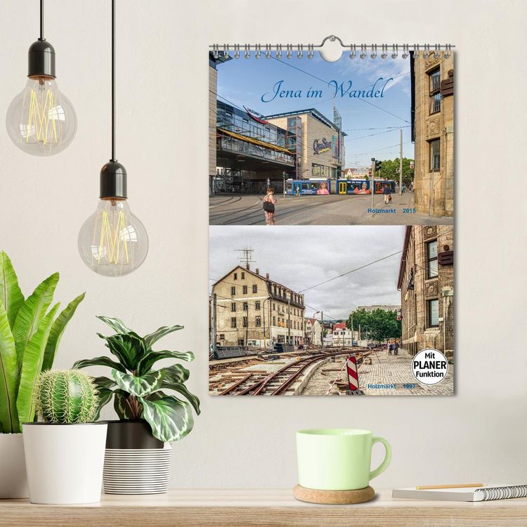 Produktbild: Jena im Wandel (Wandkalender 2026 DIN A4 hoch), CALVENDO Monatskalender
