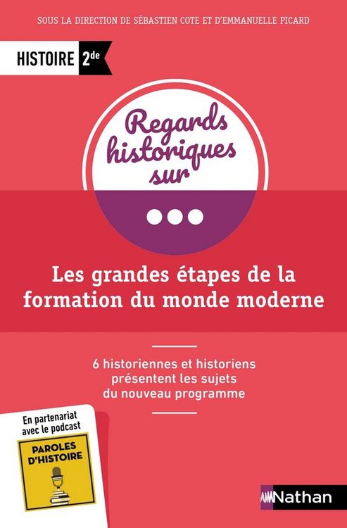 Produktbild: Les grandes &eacute;tapes de la formation du monde moderne : histoire 2de