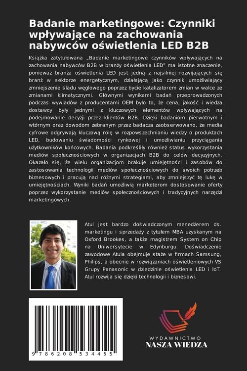 Produktbild: Badanie marketingowe: Czynniki wp&iquest;ywaj&iquest;ce na zachowania nabywc&oacute;w o&iquest;wietlenia LED B2B