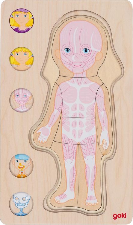 Produktbild: Schichtenpuzzle M&auml;dchen