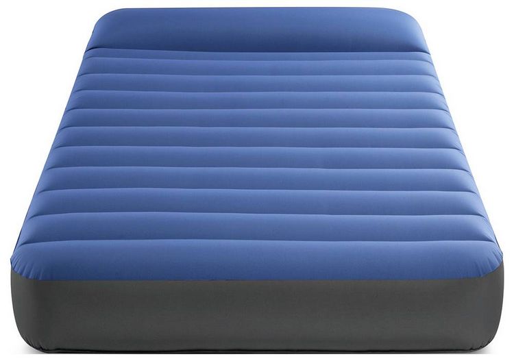 Produktbild: Intex TruAire Dura-Beam Twin Camping Matratze Blau, Grau 64011 Belastbarkeit (Gewicht) (max.) 136 kg