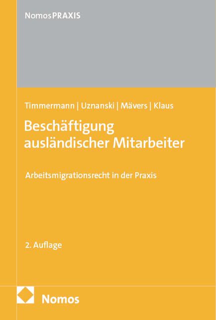 Produktbild: Beschäftigung ausländischer Mitarbeiter