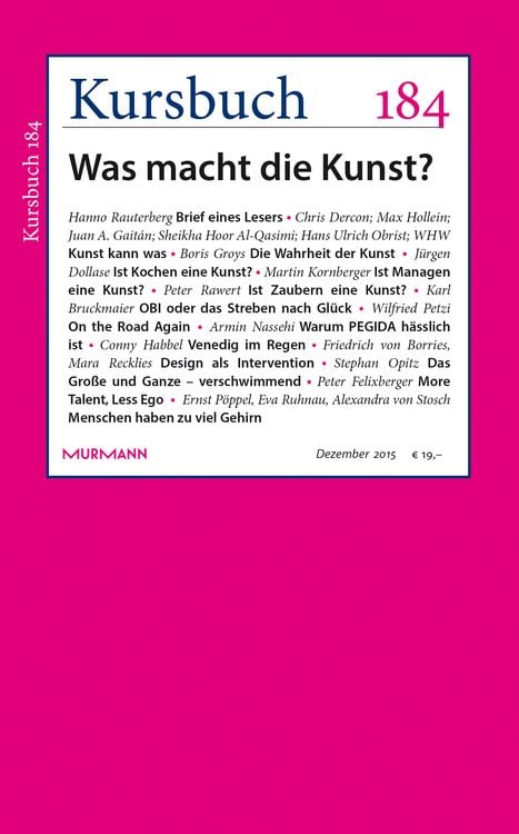 Produktbild: Kursbuch 184