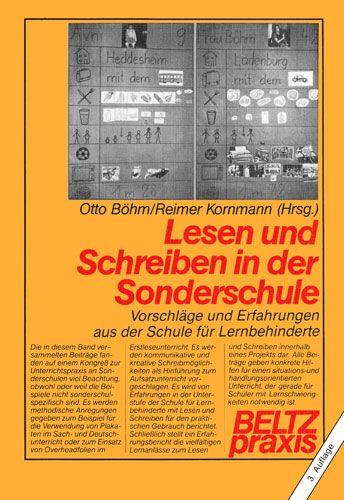 Produktbild: Lesen und Schreiben in der Sonderschule