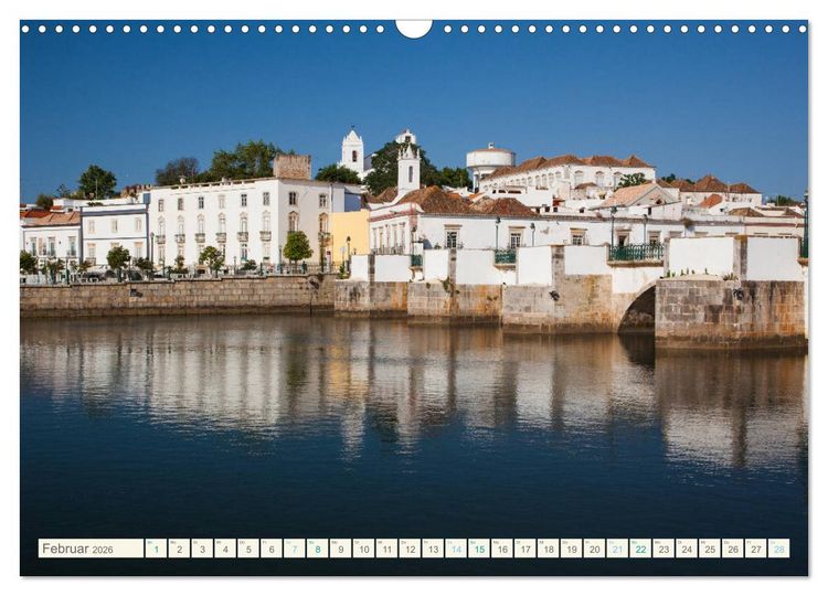 Produktbild: Algarve real - Impressionen aus Olh&atilde;o und Tavira (Wandkalender 2026 DIN A3 quer), CALVENDO Monatskalender
