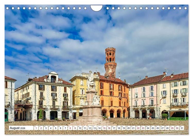 Produktbild: Piemont - Norditaliens stille Sch&ouml;nheit (Wandkalender 2026 DIN A4 quer), CALVENDO Monatskalender
