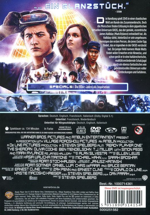 Produktbild: Ready Player One